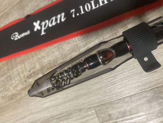 FishmanBeamsXspan7.10LHTS届いたので旧江戸川クロダイ狙ってみる